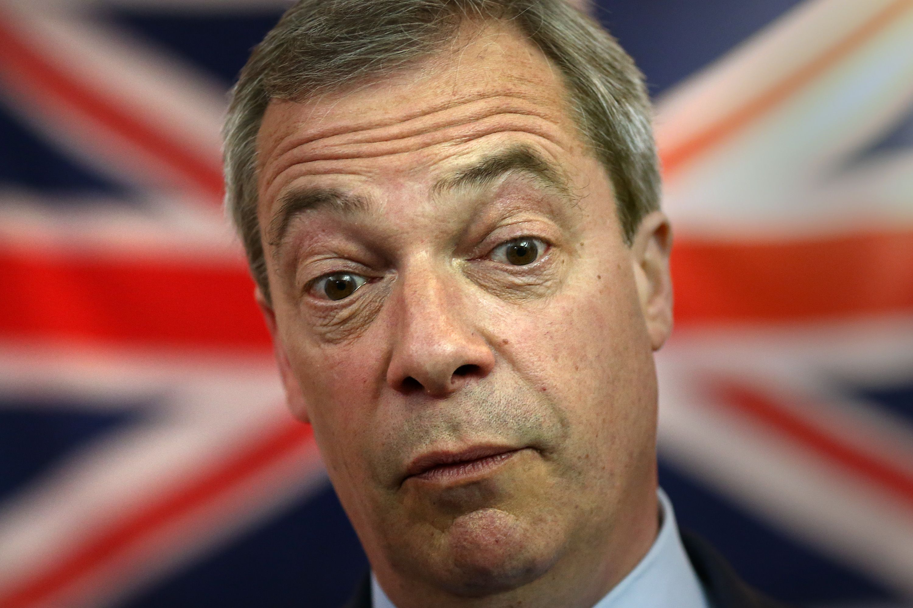 UKIP Leader Nigel Farage Visits Veterans At Future For Heroes UK
