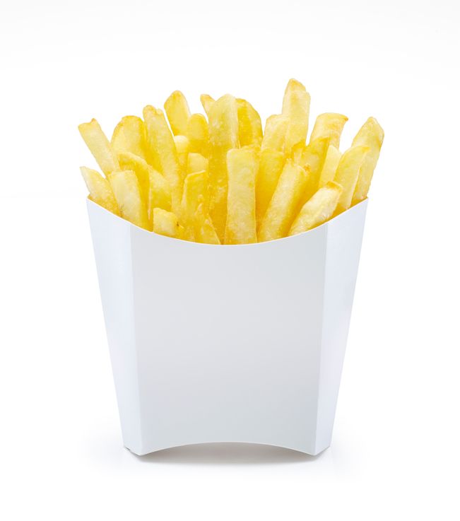 French Fries in Unlabeled Pack