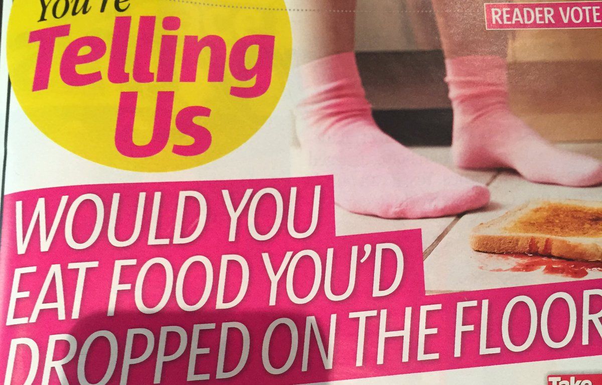 These Take A Break Women Confessing To Eating Food Off The Floor
