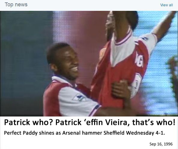 Patrick Vieira Sheffield Wednesday post