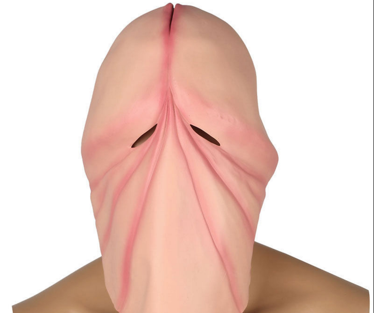 For halloween this year, there is now a penis mask to match the vagina mask