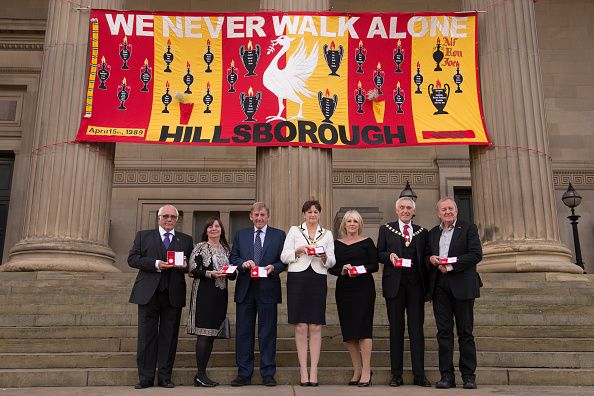 The 96 Hillsborough Victims Receive The Freedom Of The City Of Liverpool