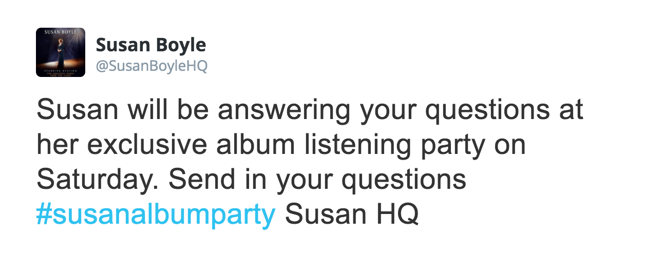 Five years on from #susanalbumparty, we still have some questions |  JOE.co.uk