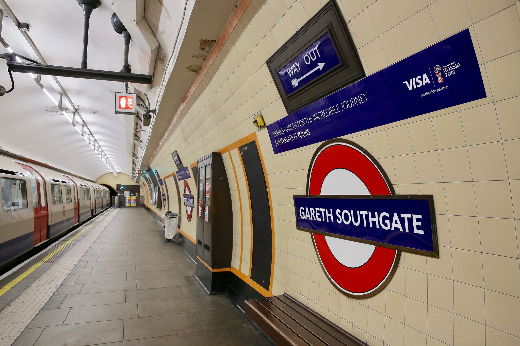 London Underground station to be renamed after Gareth Southgate | JOE.co.uk