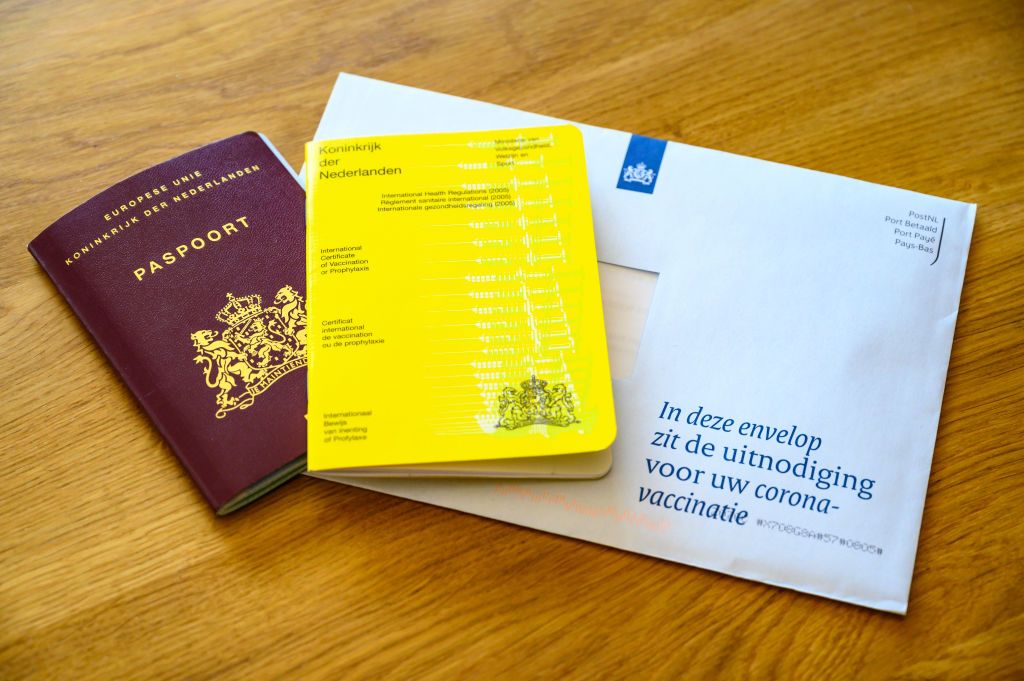 Vaccine passports in Holland