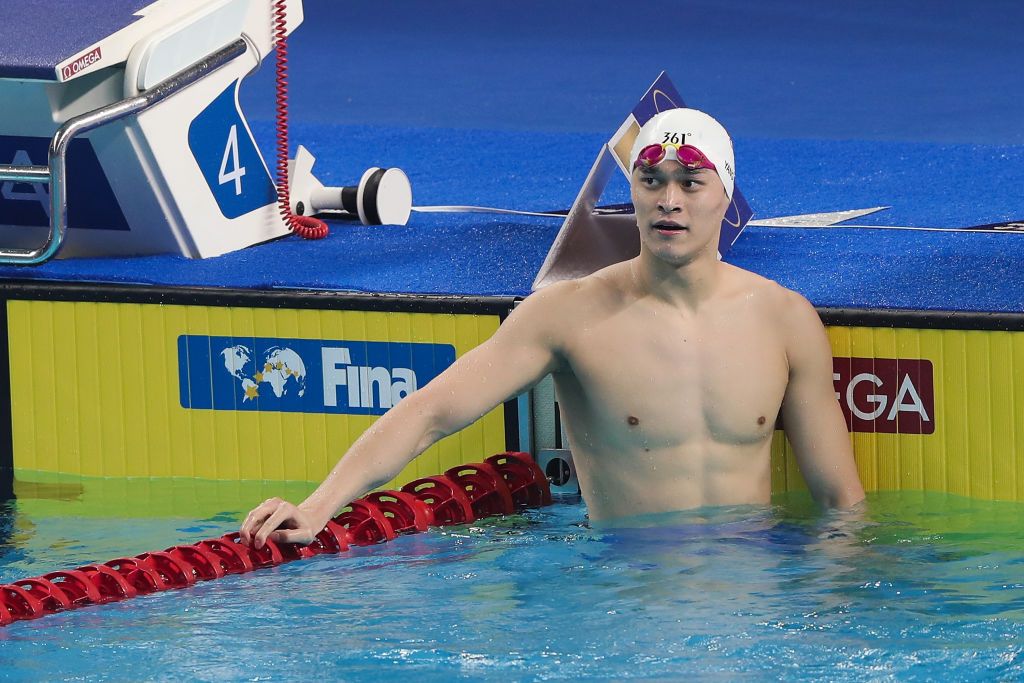 Sun Yang is one of several Chinese swimmers to miss out on Tokyo Olympics