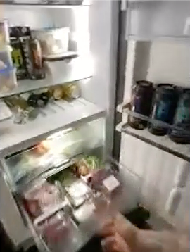 Hafthor Bjornsson diet plan - inside his fridge