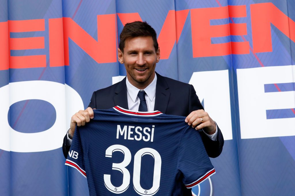 Messi's PSG shirt sales