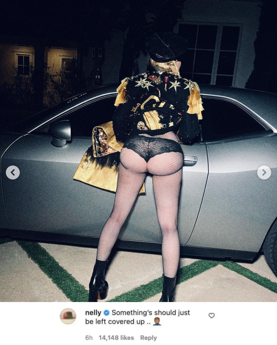 Nelly Madonna Instagram