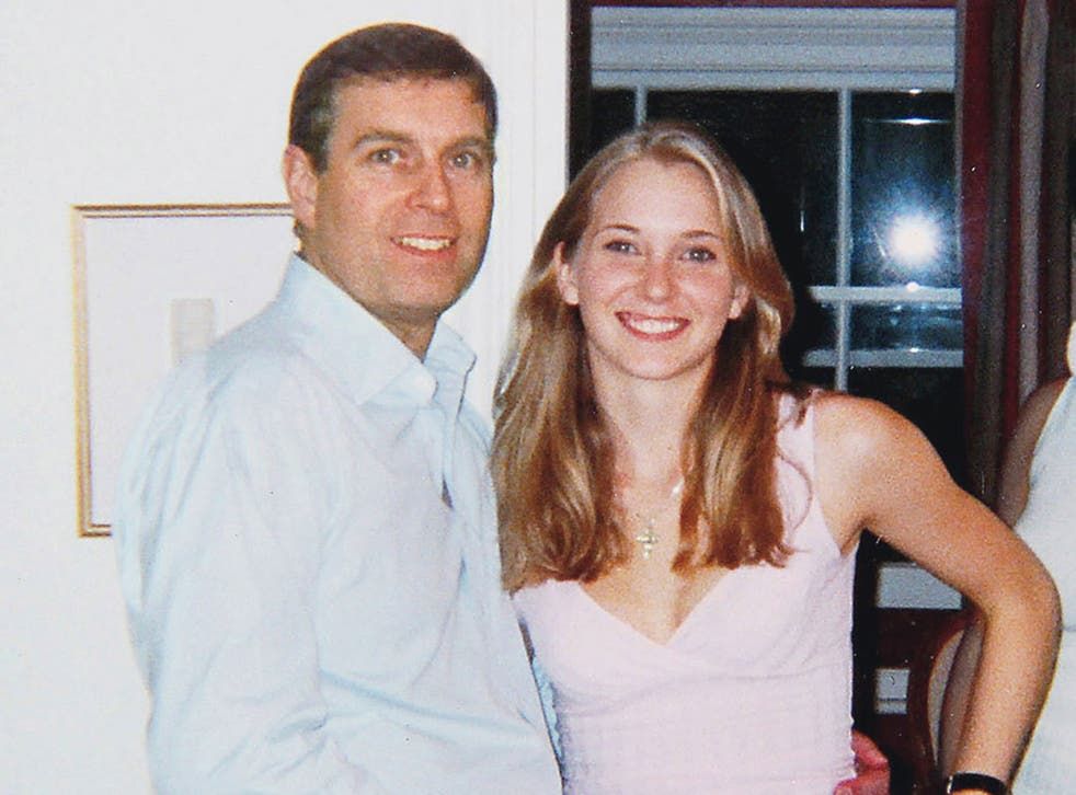 Prince Andrew and Virginia Giuffre 2001