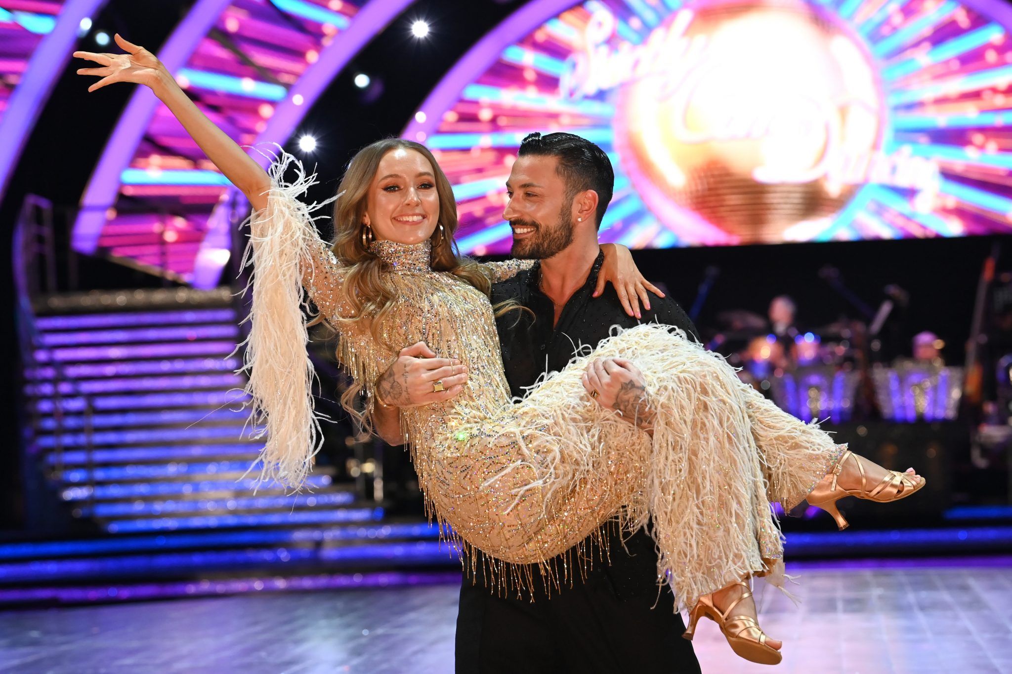 Rose Ayling-Ellis and her dancer Giovanni Pernice were crowned the 2021 Strictly winners (Getty)