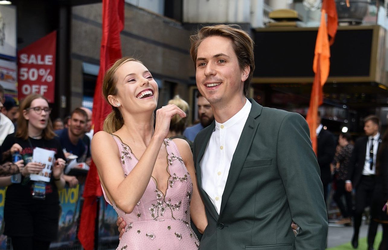 LONDON, ENGLAND - AUGUST 13: Hannah Tointon and Joe Thomas attend the World Premiere of "The Festival" at Cineworld Leicester Square on August 13, 2018 in London, England. (Photo by David M. Benett/Dave Benett/WireImage)